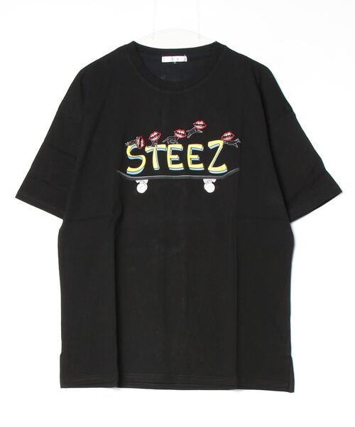 RE730（アールイーセブンサーティー）の「RE730 なみおくんキャット　ビッグシルエットTシャツ（Tシャツ/カットソー・メンズ・オフホワイト/ブラック・MEDIUM/LARGE/X-LARGE）」の18枚目の写真