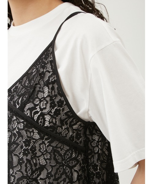 Mila Owen(ミラオーウェン)の「バックリボンキャミソールビスチェ(Tシャツ/カットソー・レディース・ブラック/イエロー/ブラウン・FREE)」の9枚目の写真