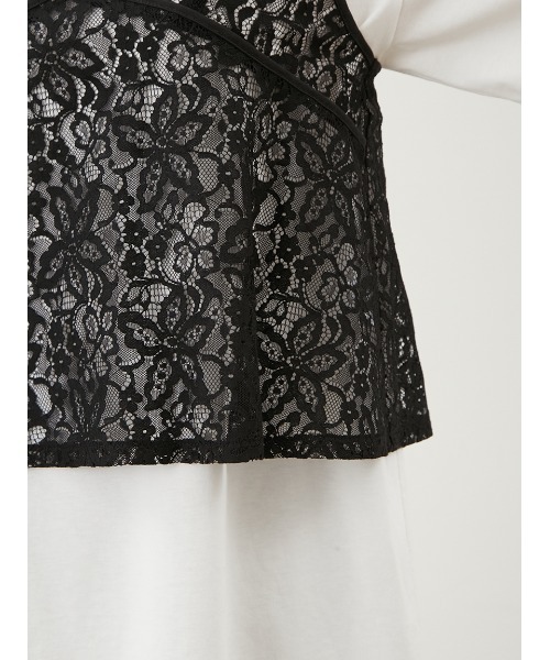 Mila Owen(ミラオーウェン)の「バックリボンキャミソールビスチェ(Tシャツ/カットソー・レディース・ブラック/イエロー/ブラウン・FREE)」の11枚目の写真