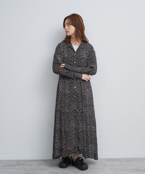 OUTDOOR PRODUCTS（アウトドアプロダクツ）の「flower print 開襟