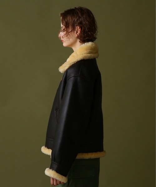 CollectionPrivee？ × Avirex ムートンコート　D&G AVIREX ムートンジャケット ムートンコート TYPE B-3 USAAF
