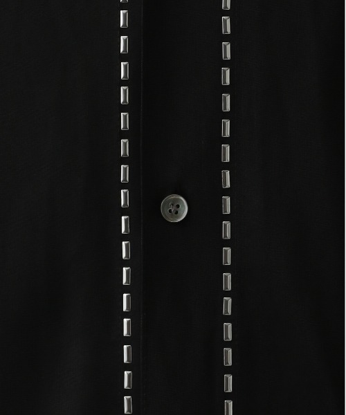 HARE（ハレ）の「シアーシルバーパーツシャツ(HARE)（シャツ/ブラウス・メンズ・パープル/ブラック/グレー・FREE）」の15枚目の写真