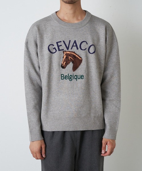 GEVACO（ゲバコ）の「【GEVACO / ゲバコ】ホースサガラ刺繍プル