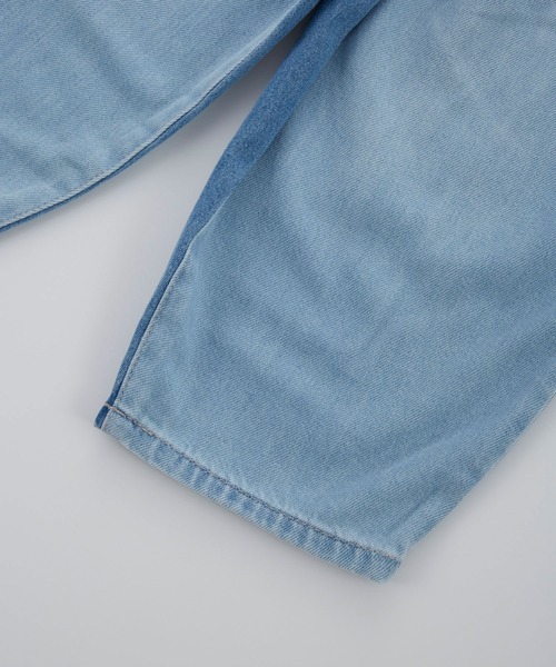 Ocean&Ground(オーシャン&グラウンド)の「ハイウエストデニムバルーンパンツ(デニムパンツ・キッズ・ダークブルー/ライトブルー/ブラック・80/90/95/100/110/120/130/140)」の7枚目の写真