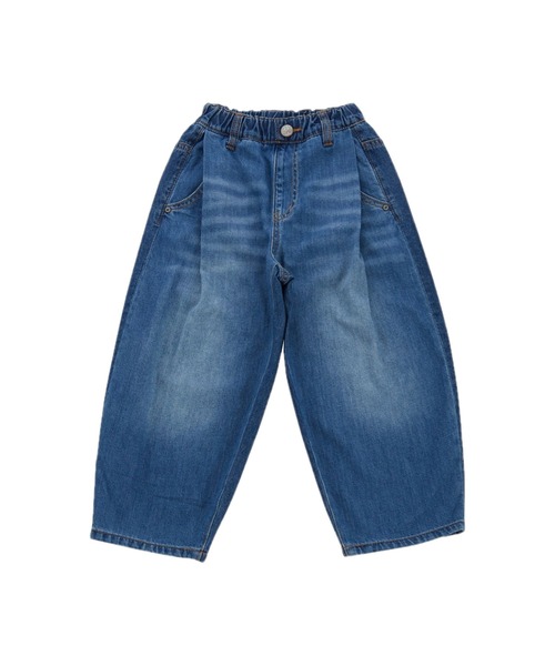 Ocean&Ground(オーシャン&グラウンド)の「ハイウエストデニムバルーンパンツ(デニムパンツ・キッズ・ダークブルー/ライトブルー/ブラック・80/90/95/100/110/120/130/140)」の20枚目の写真