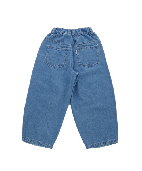 Ocean&Ground(オーシャン&グラウンド)の「ハイウエストデニムバルーンパンツ(デニムパンツ・キッズ・ダークブルー/ライトブルー/ブラック・80/90/95/100/110/120/130/140)」の10枚目の写真