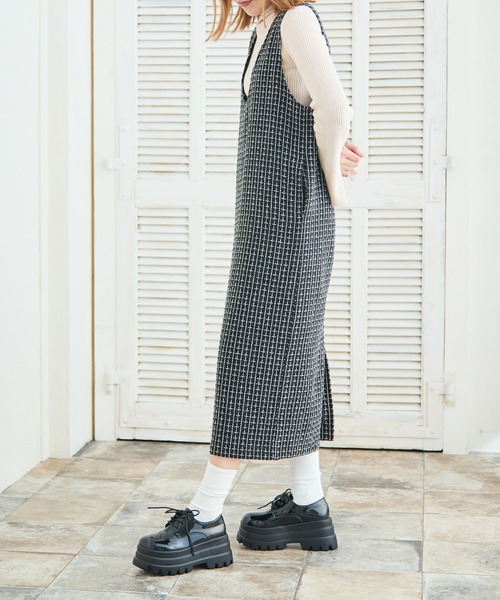 attagirl(アタガール)の「厚底レースアップシューズ(ドレスシューズ・レディース・ブラック系その他/シルバー/ブラック・S/M/L/LL)」の14枚目の写真