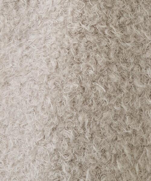 DRESKIP（ドレスキップ）の「◆コーデの主役に くるくるフェイクファージレ（ベスト・レディース・ライトグレー/ベージュ/モカ・02/04/03）」の7枚目の写真