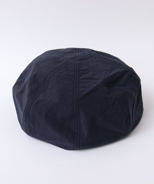 halo commodity（ハロ　コモディティー）の「【halo commodity/ハロ コモディティー】Salt Path Beret h243-511 撥水ナイロンベレー（ハンチング/ベレー帽・メンズ・ブラック/ネイビー/ベージュ/グリーン・FREE）」の4枚目の写真