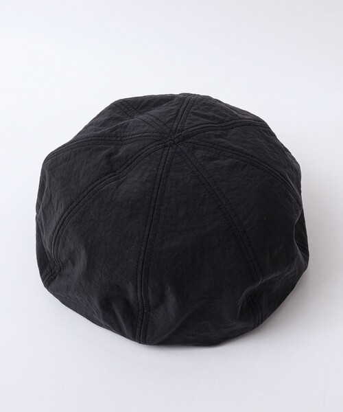halo commodity（ハロ　コモディティー）の「【halo commodity/ハロ コモディティー】Salt Path Beret h243-511 撥水ナイロンベレー（ハンチング/ベレー帽・メンズ・ブラック/ネイビー/ベージュ/グリーン・FREE）」の2枚目の写真
