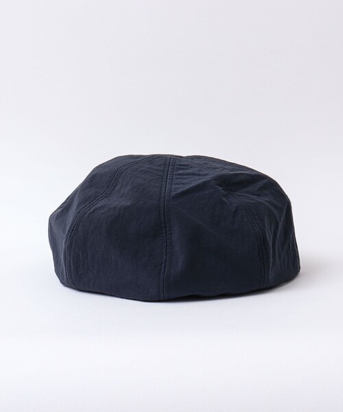 halo commodity（ハロ　コモディティー）の「【halo commodity/ハロ コモディティー】Salt Path Beret h243-511 撥水ナイロンベレー（ハンチング/ベレー帽・メンズ・ブラック/ネイビー/ベージュ/グリーン・FREE）」の5枚目の写真