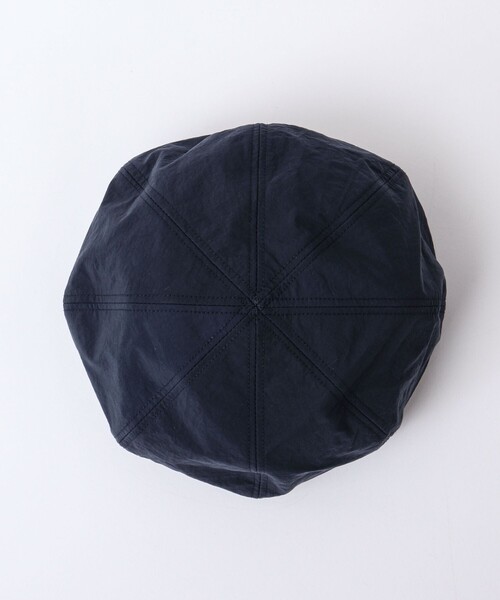 halo commodity（ハロ　コモディティー）の「【halo commodity/ハロ コモディティー】Salt Path Beret h243-511 撥水ナイロンベレー（ハンチング/ベレー帽・メンズ・ブラック/ネイビー/ベージュ/グリーン・FREE）」の6枚目の写真