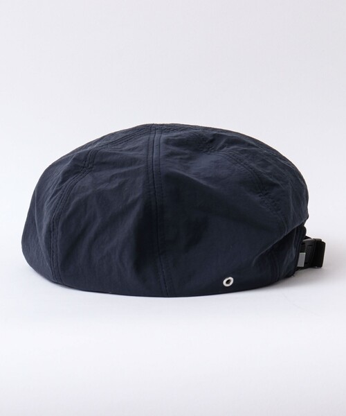 halo commodity（ハロ　コモディティー）の「【halo commodity/ハロ コモディティー】Salt Path Beret h243-511 撥水ナイロンベレー（ハンチング/ベレー帽・メンズ・ブラック/ネイビー/ベージュ/グリーン・FREE）」の8枚目の写真