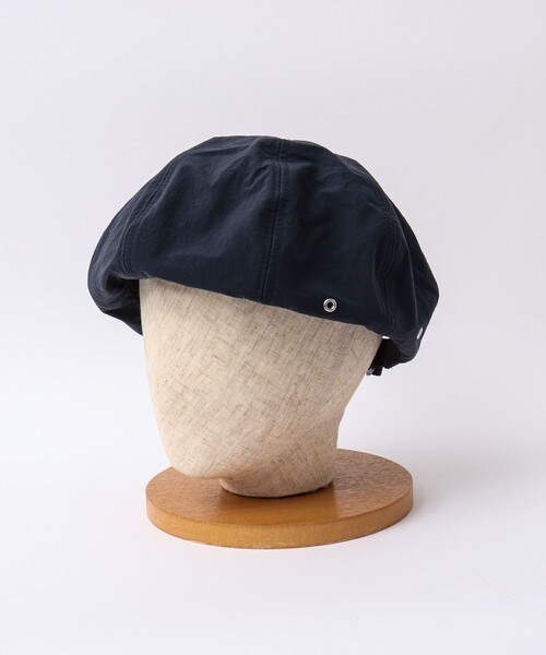 halo commodity（ハロ　コモディティー）の「【halo commodity/ハロ コモディティー】Salt Path Beret h243-511 撥水ナイロンベレー（ハンチング/ベレー帽・メンズ・ブラック/ネイビー/ベージュ/グリーン・FREE）」の12枚目の写真