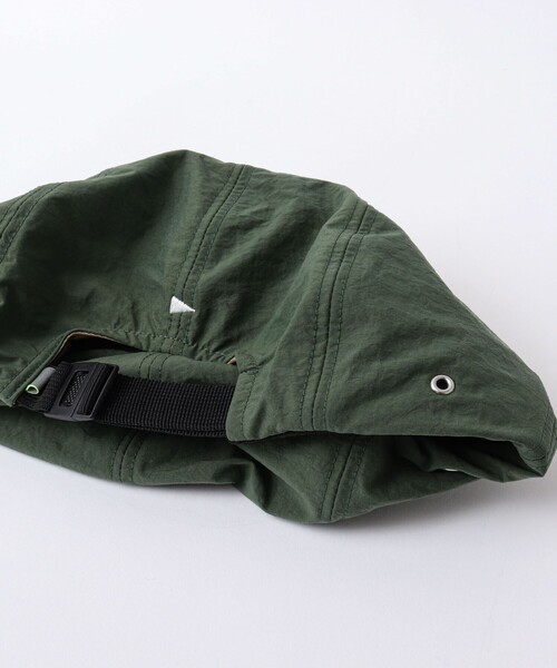 halo commodity（ハロ　コモディティー）の「【halo commodity/ハロ コモディティー】Salt Path Beret h243-511 撥水ナイロンベレー（ハンチング/ベレー帽・メンズ・ブラック/ネイビー/ベージュ/グリーン・FREE）」の21枚目の写真