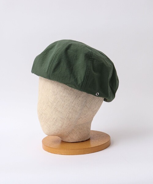 halo commodity（ハロ　コモディティー）の「【halo commodity/ハロ コモディティー】Salt Path Beret h243-511 撥水ナイロンベレー（ハンチング/ベレー帽・メンズ・ブラック/ネイビー/ベージュ/グリーン・FREE）」の22枚目の写真