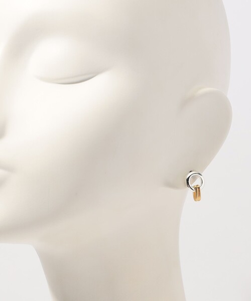 PHILIPPE AUDIBERT（フィリップ オーディベール）の「PHILIPPEHILIPPE AUDIBERT Byron ピアス（ピアス（両耳用）・レディース・シルバー系その他・FREE）」の5枚目の写真