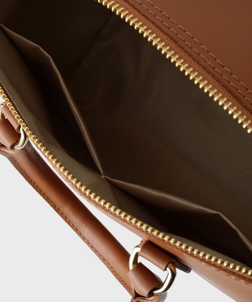 UNTITLED（アンタイトル）の「◆【本革】レザーボストン（ボストンバッグ・レディース・キャメル/ボルドー/ネイビー・99）」の13枚目の写真