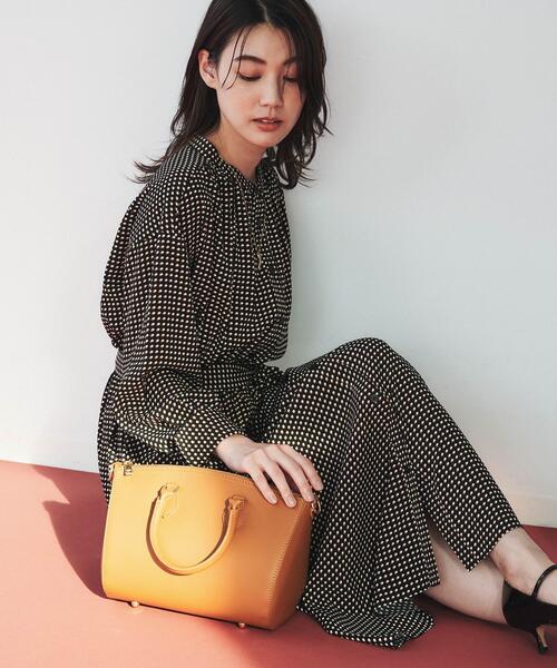 UNTITLED（アンタイトル）の「◆【本革】レザーボストン（ボストンバッグ・レディース・キャメル/ボルドー/ネイビー・99）」の16枚目の写真