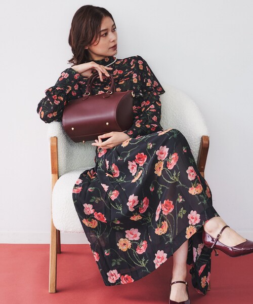 UNTITLED（アンタイトル）の「◆【本革】レザーボストン（ボストンバッグ・レディース・キャメル/ボルドー/ネイビー・99）」の19枚目の写真