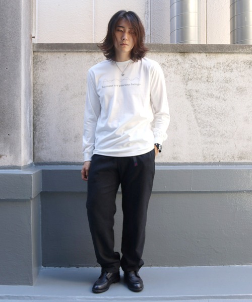 UNIT CHEST】unique unisex long sleeve T-shirt /ユニークユニ