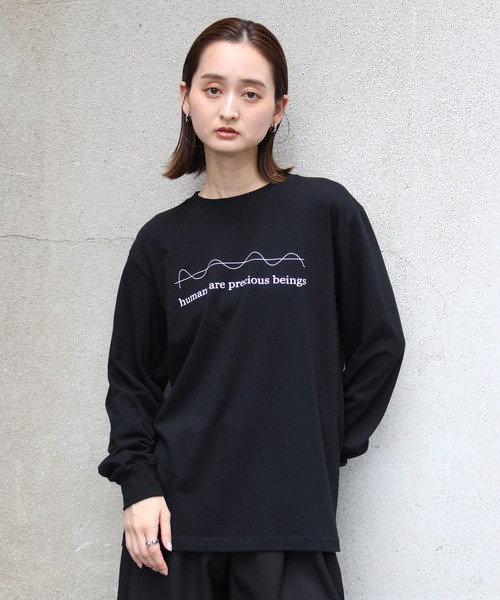 セール】【UNIT CHEST】unique unisex long sleeve T-shirt