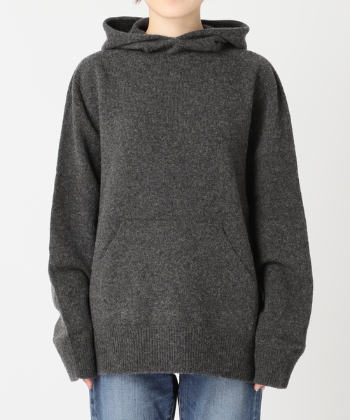 【セール】フーディー ニットプルオーバー(ニット/セーター)|Spick & Span(スピックアンドスパン) 【セール】フーディー ニットプルオーバー(ニット/セーター)|Spick & Span(スピックアンドスパン)