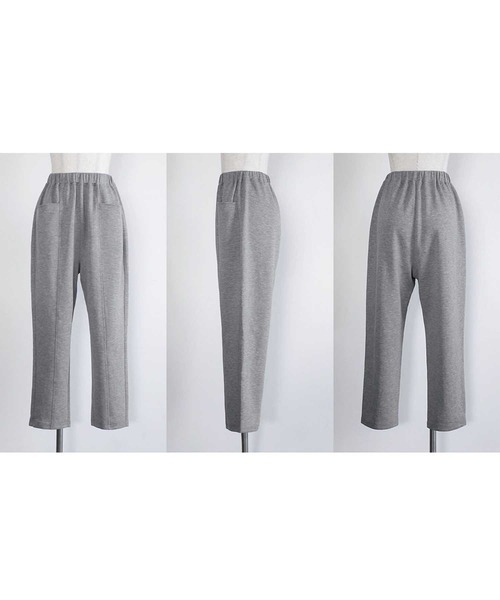 ELFRANK(エルフランク)の「【M~Lサイズ展開】セットアップ ジャージーオーバーサイズトップス テーパードパンツ 上下セット(セットアップ・レディース・ブラック/グレー/オフホワイト・FREE/M/L)」の16枚目の写真