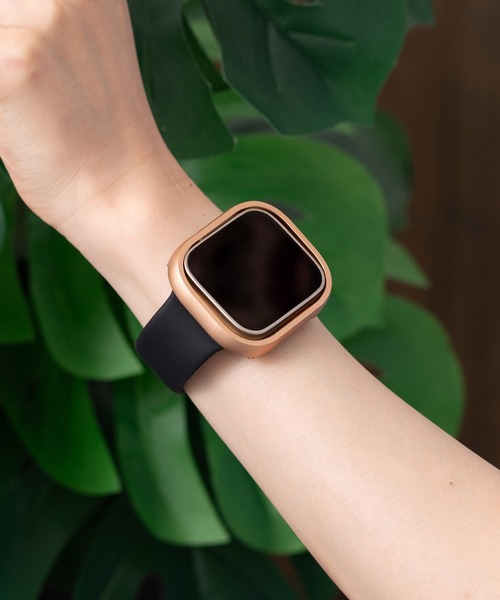 emonique(エモニーク)の「スマートウォッチケース Apple Watch ケース【41/45/49mm対応】(デジタル腕時計・レディース・ピンクゴールド/ゴールド/ライトグリーン/ピンク/レッド/シルバー/グレー/ブラック/ライトブルー・49/45/41)」の9枚目の写真