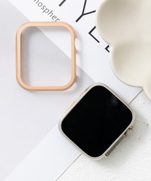 emonique(エモニーク)の「スマートウォッチケース Apple Watch ケース【41/45/49mm対応】(デジタル腕時計・レディース・ピンクゴールド/ゴールド/ライトグリーン/ピンク/レッド/シルバー/グレー/ブラック/ライトブルー・49/45/41)」の13枚目の写真