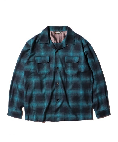 TOWNCRAFT タウンクラフト】50S W-LAP LOOP COLLAR SHIRT