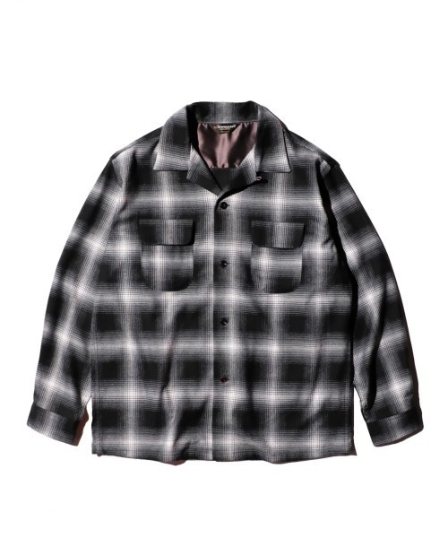 TOWNCRAFT タウンクラフト】50S W-LAP LOOP COLLAR SHIRT