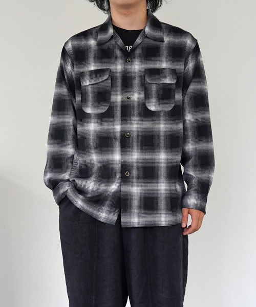 セール】TOWN CRAFT タウンクラフト / 50S W-LAP LOOP COLLAR SHIRT