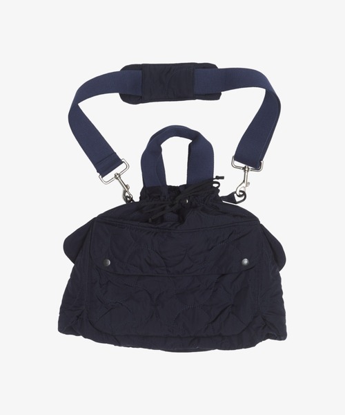 LAVENHAM（ラベンハム）の「Nicholas Daley X Lavenham Kit Bag Unisex / ニコラス・デイリー X ラベンハム キット バッグ ユニセックス（ショルダーバッグ・メンズ・ライトグレー・ONE SIZE）」の7枚目の写真