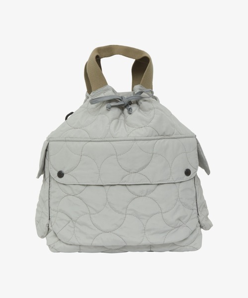 LAVENHAM（ラベンハム）の「Nicholas Daley X Lavenham Kit Bag Unisex / ニコラス・デイリー X ラベンハム キット バッグ ユニセックス（ショルダーバッグ・メンズ・ライトグレー・ONE SIZE）」の19枚目の写真