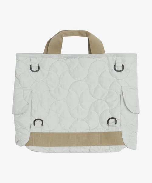 LAVENHAM（ラベンハム）の「Nicholas Daley X Lavenham Kit Bag Unisex / ニコラス・デイリー X ラベンハム キット バッグ ユニセックス（ショルダーバッグ・メンズ・ライトグレー・ONE SIZE）」の17枚目の写真