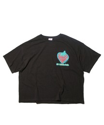 insane | NATAL DESIGN HEMP TEE WIDE strawberry ver.(Tシャツ/カットソー)