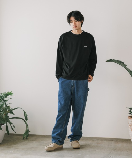 THOUSAND MILE(サウザンドマイル)の「THOUSAND MILE/サウザンドマイル LONG SLEEVE T-SHIRT 長袖Tシャツ(Tシャツ/カットソー・メンズ・ホワイト/グリーン/ブラック・S/M/L)」の7枚目の写真