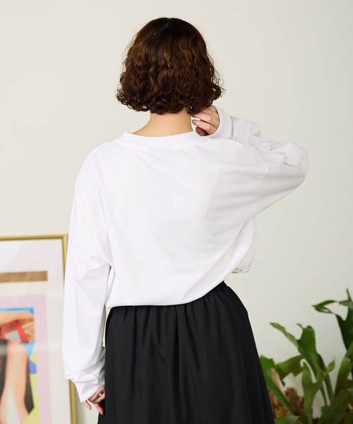 THOUSAND MILE(サウザンドマイル)の「THOUSAND MILE/サウザンドマイル LONG SLEEVE T-SHIRT 長袖Tシャツ(Tシャツ/カットソー・メンズ・ホワイト/グリーン/ブラック・S/M/L)」の16枚目の写真