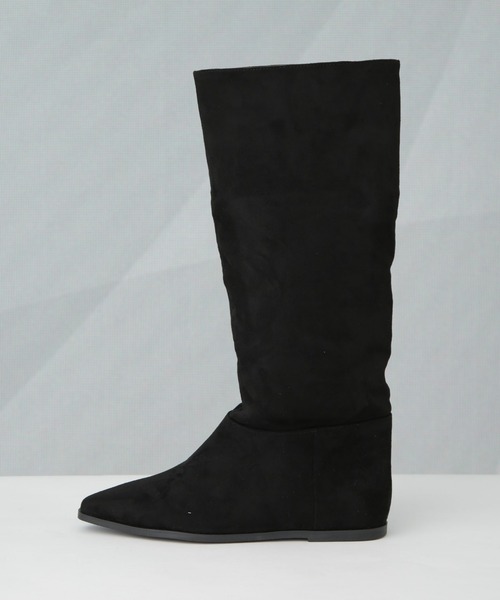 ナノユニバース 新品未使用 chembur 黒ブーツ ナノユニバース 新品未使用 chembur 黒ブーツ