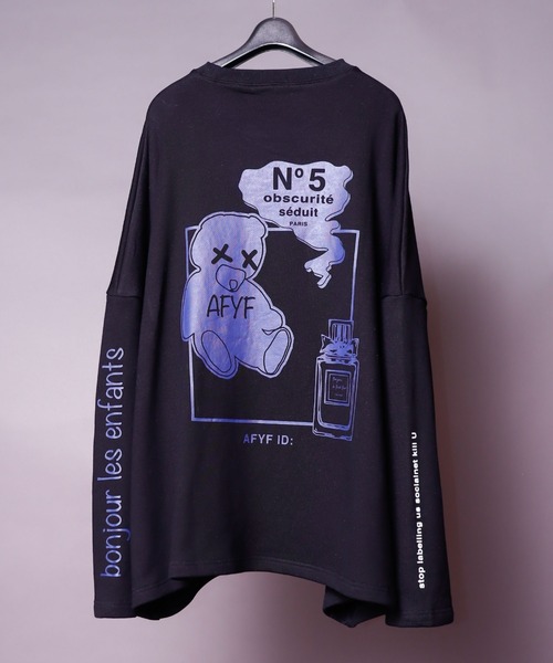 AFYF（エーエフワイエフ）の「AFYF BOX CREW SWEAT/ビッグシルエット ボックス クルースウェット（スウェット・メンズ・ブラック系その他/オレンジ系その他/ホワイト系その他/ブラック系その他2・FREE）」の13枚目の写真