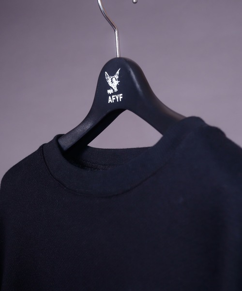 AFYF（エーエフワイエフ）の「AFYF BOX CREW SWEAT/ビッグシルエット ボックス クルースウェット（スウェット・メンズ・ブラック系その他/オレンジ系その他/ホワイト系その他/ブラック系その他2・FREE）」の14枚目の写真