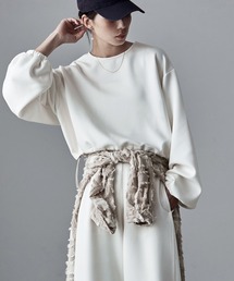 ドロストダンボールニットプルオーバー