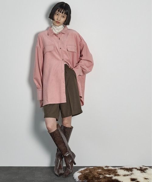 THE YOn(ザヨン)の「ショートorフルレングス2WAYピーチツイルタックパンツ(スラックス・レディース・アイボリー/ブラック/ブラウン・S/M)」の16枚目の写真