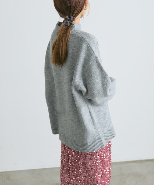 w closet（ダブルクローゼット）の「【新色登場！】コードレースニット