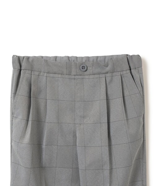 B:MING by BEAMS（ビーミングバイビームス）の「【フォーマル・セレモニー】チェック タック  ロングパンツ（100～130cm）（スーツパンツ・キッズ・グレー・130/120/110/100）」の10枚目の写真