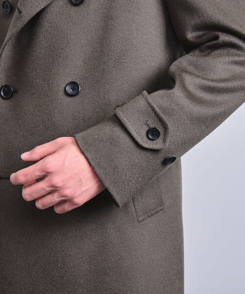 UNITED ARROWS（ユナイテッドアローズ）の「ビーバー アルスターコート（その他アウター・メンズ・ネイビー/モカ・M/S/XL/L）」の13枚目の写真