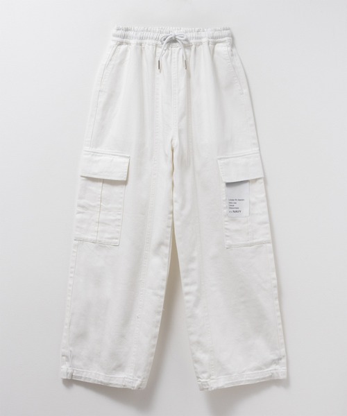 NAVY(ネイビー)の「【NAVY】BOYS GIRLSデニムカーゴパンツ(カーゴパンツ・キッズ・グレー系その他/ネイビー系/ホワイト系その他・120/160/150/140/130)」の6枚目の写真