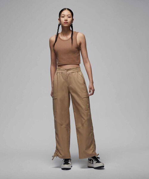 JORDAN BRAND（ジョーダンブランド）の「ジョーダン ウィメンズタンクトップ / Jordan Women's Tank DX4701-223 Archaeo Brown（タンクトップ・レディース・ブラウン系その他2・2XL/L/M/S/XL/XS）」の9枚目の写真
