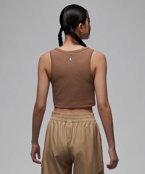 JORDAN BRAND（ジョーダンブランド）の「ジョーダン ウィメンズタンクトップ / Jordan Women's Tank DX4701-223 Archaeo Brown（タンクトップ・レディース・ブラウン系その他2・2XL/L/M/S/XL/XS）」の2枚目の写真